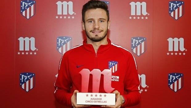 ep saul niguez jugador mahouatleticomadriddiciembre 2017