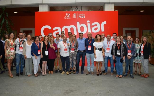 Zuloaga con su Ejecutiva | PSOE ep zuloagasu ejecutiva