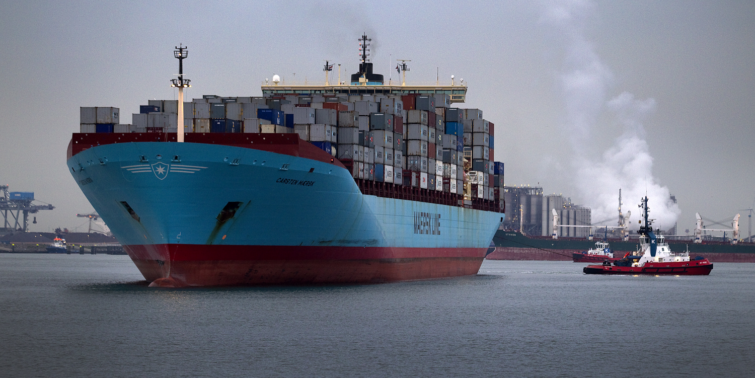 rotterdam port ville portuaire cargo porte conteneurs supermax carsten maersk 20220210083416 