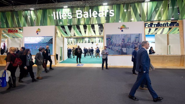 ep ambiente en el estand de islas baleares durante la segunda jornada de la 44 edicion de la feria