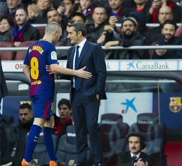 Andrés Iniesta Ernesto Valverde Barcelona | FCB ep andres iniesta ernesto valverde barcelona