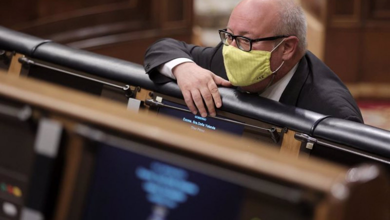 ep archivo   el diputado de erc joan capdevila i esteve en una sesion plenaria en el congreso