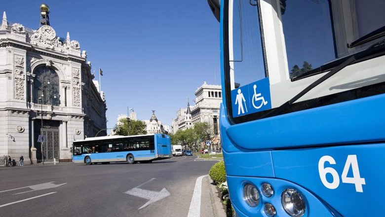 Archivo - Imagen de recurso de un autobús de la EMT. | ATUC - Archivo ep archivo imagen de recurso de un autobus de la emt