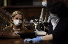 ep archivo   la diputada de coalicion canaria ana oramas se dispone a intervenir en una sesion