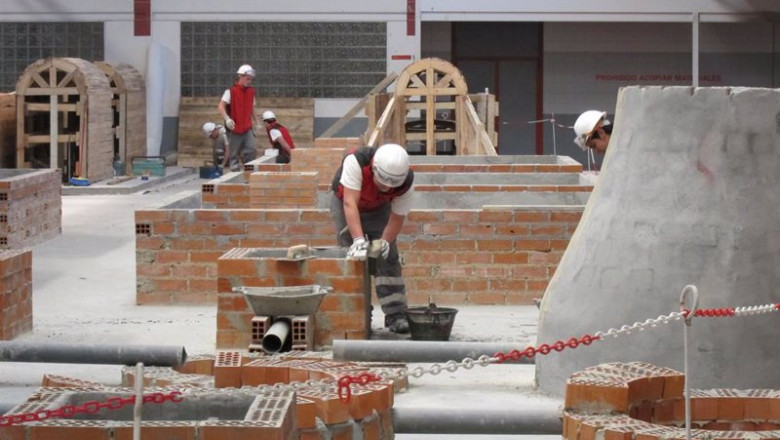Archivo - Obrero, obra, construcción | EUROPA PRESS - Archivo ep archivo obrero obra construccion