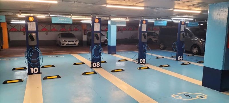ep cargador electrico de telpark en gijon