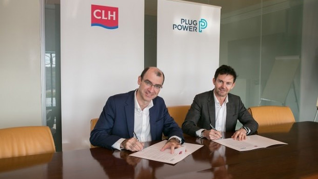 ep clh y plug power acuerdan la promocion del uso de hidrogeno como solucion energetica de cero