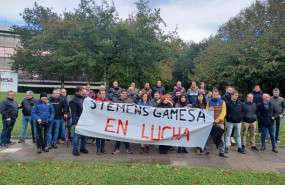 ep concentracion de trabajadores y sindicatos ante la sede de siemens gamesa en zamudio bizkaia ep concentracion de trabajadores y sindicatos ante la sede de siemens gamesa en zamudio bizkaia