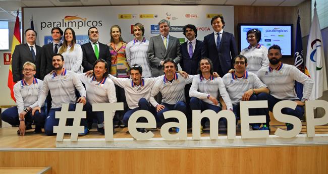 Despedida del comité paraolimpico para Pyeongchang | EUROPA PRESS ep despedidacomite paraolimpicopyeongchang