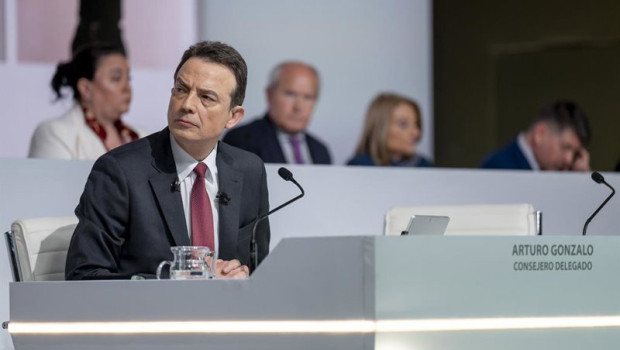 ep el consejero delegado de enegas arturo gonzalo durante la junta general de accionistas de enags a