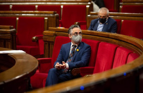 ep el conseller de empresa y conocimiento de la generalitat ramon tremosa en el parlament