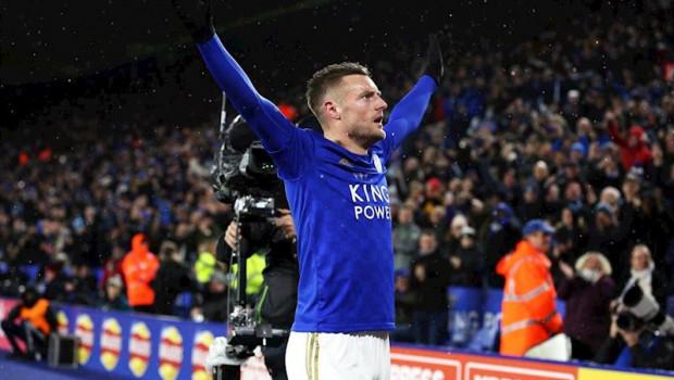ep el jugador del leicester city jamie vardy