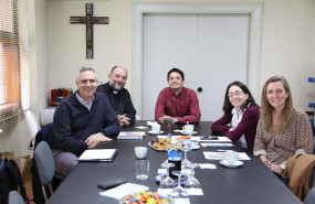 ep el jurado del concurso en un momento de la deliberacion