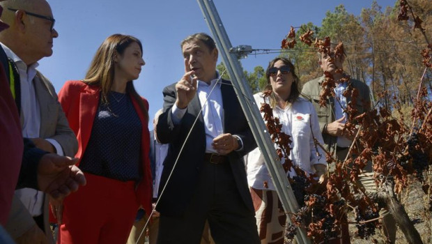 ep el ministro de agricultura pesca y alimentacion luis planas c visita explotaciones de las zonas