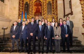 ep el ministro de agricultura pesca y alimentacion luis planas con los representantes de las