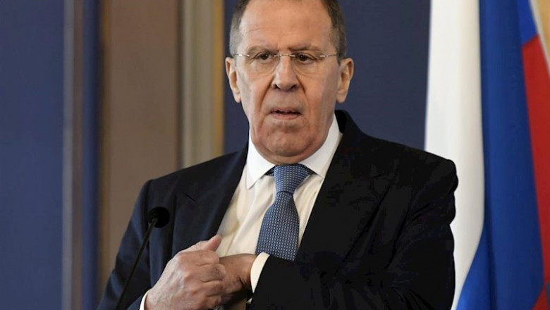 ep el ministro de exteriores de rusia sergei lavrov
