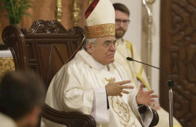 ep el obispo de cordoba demetrio fernandez durante una misa en la catedral en una imagen de archivo