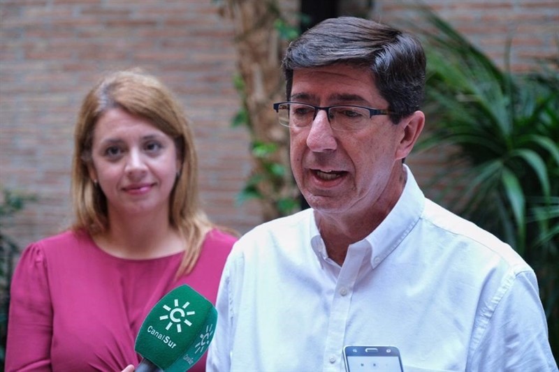 ep el portavoz de cs en andalucia y vicepresidente de la junta juan marin en una imagen de archivo