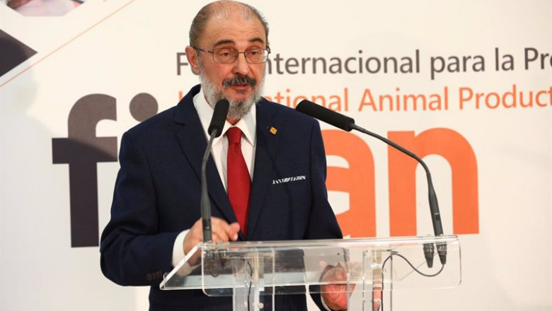 ep el presidente de aragon javier lamban ha inaugurado figan ep el presidente de aragon javier lamban ha inaugurado figan