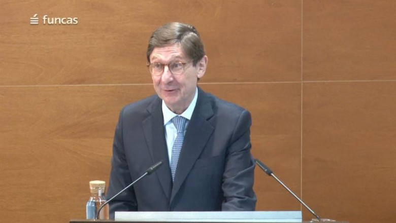ep el presidente de caixabank jose ignacio goirigolzarri durante la presentacion de la revista