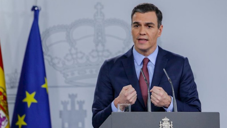 El presidente del Gobierno, Pedro Sánchez | Ricardo Rubio - Europa Press ep el presidente del gobierno pedro sanchez 20200312162806
