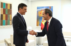 ep el presidente del gobierno pedro sanchez recibe en la moncloa al secretario general ep el presidente del gobierno pedro sanchez recibe en la moncloa al secretario general