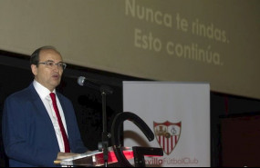 ep el presidente del sevilla fc pepe castro en una comparecencia