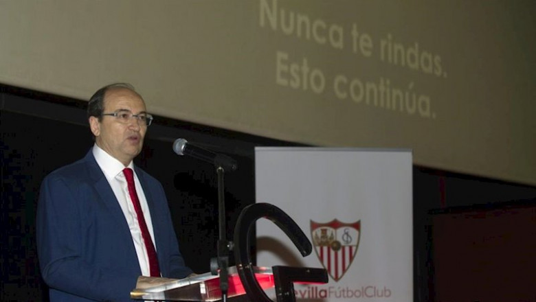 ep el presidente del sevilla fc pepe castro en una comparecencia ep el presidente del sevilla fc pepe castro en una comparecencia