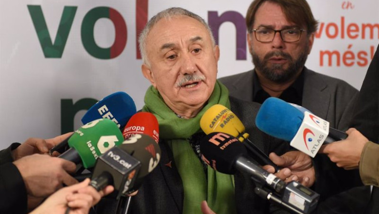 ep el secretario general de ugt pere alvarez em mataro barcelona ep el secretario general de ugt pere alvarez em mataro barcelona