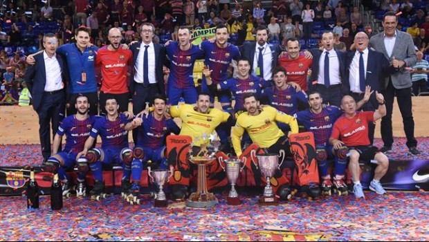 ep fc barcelona lassa levanta29 ok liga hockey patines