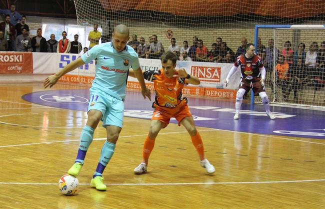 Ferrao, del Barcelona de fútbol sala, ante el Ribera Navarra | LNFS ep ferrao del barcelonafutbol sala anteribera navarra