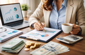 ep imagen de archivo de una mujer inversora ep imagen de archivo de una mujer inversora