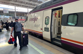 ep imagen de un tren del servicio avant