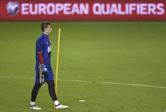 Kepa Arrizabalaga selección española España | ELOY ALONSO - Archivo ep kepa arrizabalaga seleccion espanola espana