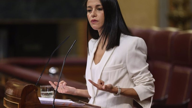 ep la lider de ciudadanos ines arrimadas interviene durante una sesion plenaria en el congreso de ep la lider de ciudadanos ines arrimadas interviene durante una sesion plenaria en el congreso de
