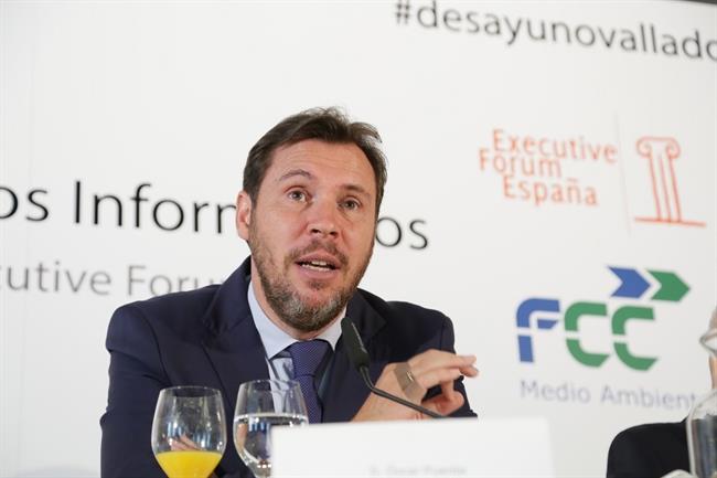 Óscar Puente, durante un desayuno informativo de Executive Forum | EXECUTIVE FORUM ep oscar puente durantedesayuno informativoexecutive forum