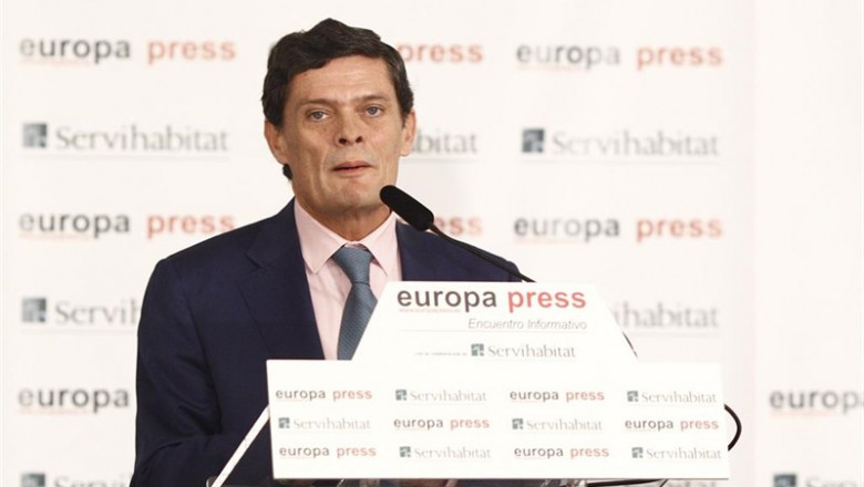 El presidente de la Sareb, Jaime Echegoyen, en los Desayunos de Europa Press | EUROPA PRESS - Archivo ep presidentela sareb jaime echegoyen endesayunoseuropa press 20190328133104