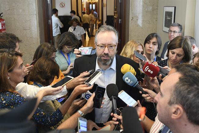 Rueda de prensa de portavoces parlamentarios en el Congreso | Oscar del Pozo - Europa Press ep ruedaprensaportavoces parlamentarioscongreso
