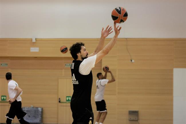 Sergio Llull entrenando con el Real Madrid | EUROPA PRESS ep sergio llull entrenandoreal madrid