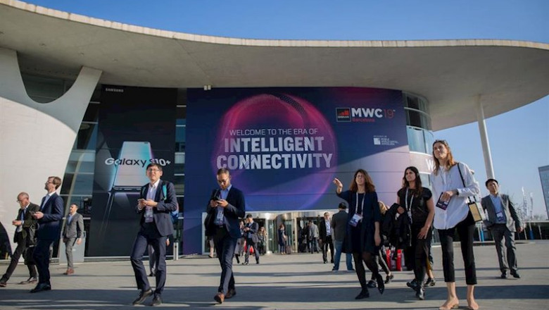 ep visitants del mobile world congress barcelona mwc 2019 a lentrada de fira barcelona ep visitants del mobile world congress barcelona mwc 2019 a lentrada de fira barcelona