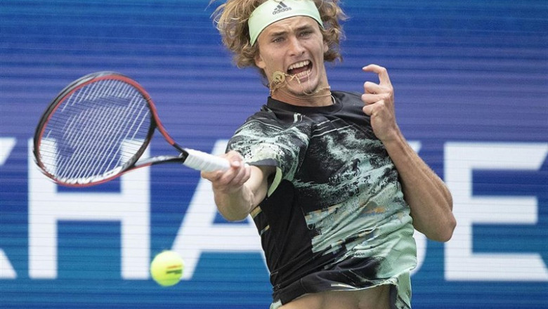 Alexander Zverev, durante el US Open. | Javier Rojas/Prensa Internaciona / DPA ep alexander zverev durante el us open