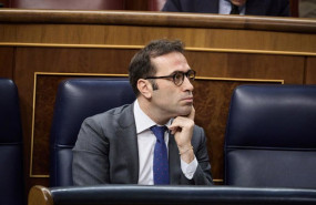 ep archivo   el ministro de economia carlos cuerpo durante un pleno en el congreso de los diputados