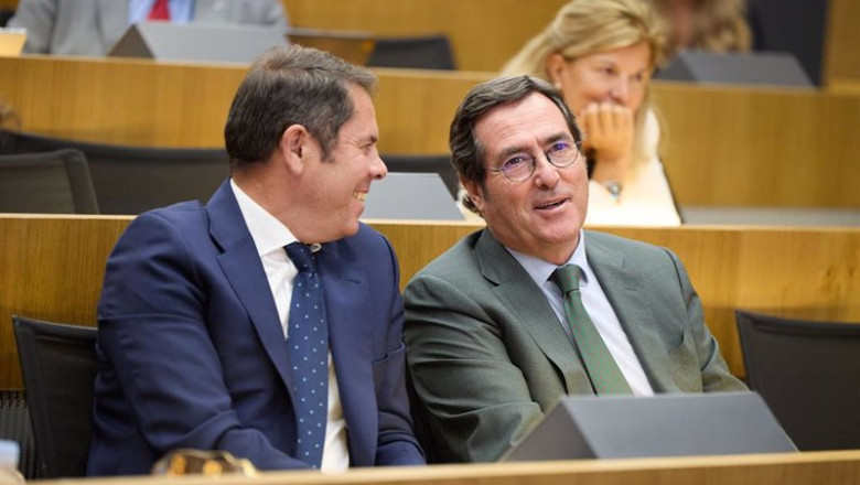 ep archivo el presidente de cepyme gerardo cuerva i y el presidente de la ceoe antonio garamendi d ep archivo el presidente de cepyme gerardo cuerva i y el presidente de la ceoe antonio garamendi d