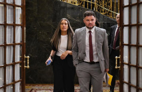 ep archivo   los portavoces de erc y junts en el congreso gabriel rufian y miriam nogueras