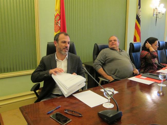 Biel Barceló en la comparecencia parlamentaria | EUROPA PRESS ep biel barcelo encomparecencia parlamentaria