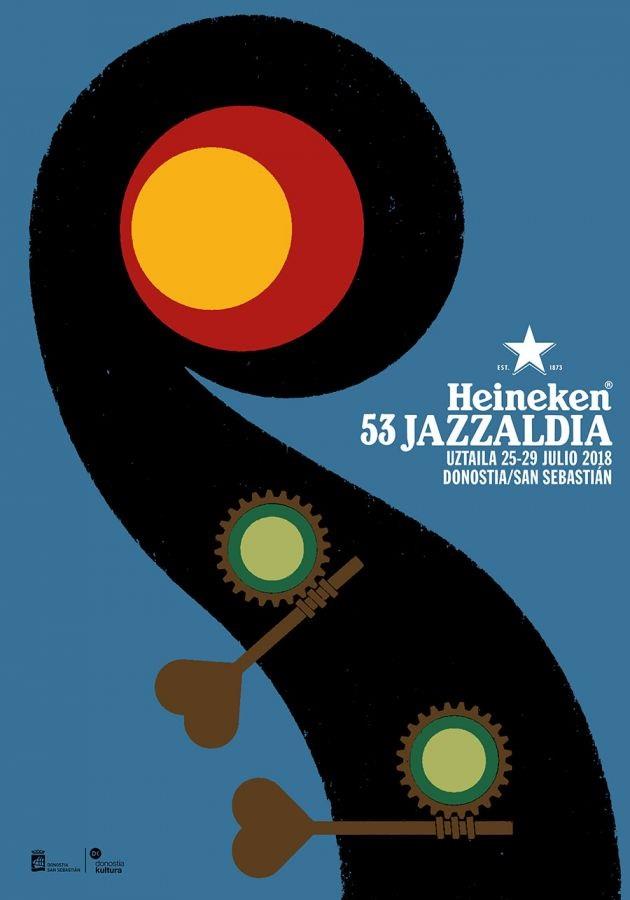 Cartel del 53 Heineken Jazzaldia. | HEINEKEN JAZZALDIA ep cartel53 heineken jazzaldia