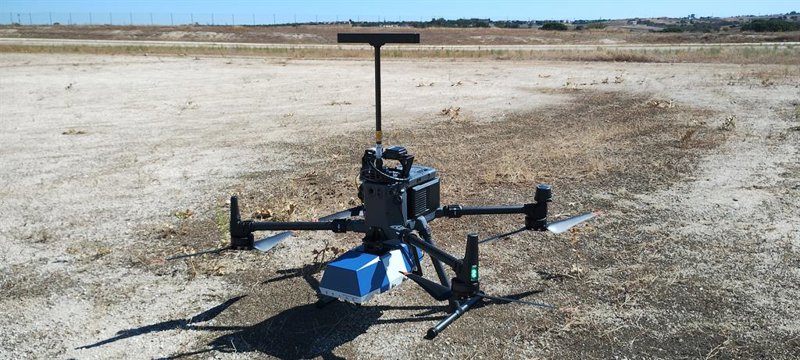 ep dron en reposo utilizado por enaire ep dron en reposo utilizado por enaire