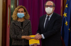 ep el defensor del pueblo angel gabilondo entrega el informe anual 2021 a la presidenta del congreso