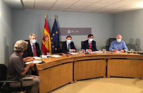 ep el ministro de agricultura pesca y alimentacion luis planas y el de sanidad salvador illa