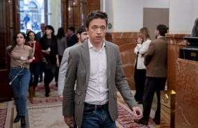 ep el portavoz de sumar en el congreso inigo errejon a su llegada a una sesion plenaria en el